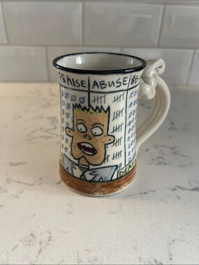 Tom Edwards Wallyware pottery mug